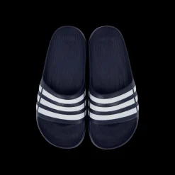 Best adidas Duramo Slides Dark Blue / White / Dark Blue Blå