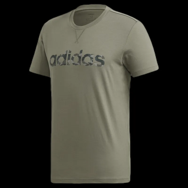 adidas E Camo Lin Tee Grey Grå