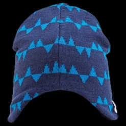 ISBJÖRN Of Sweden Eaglet Knitted Flap Cap Blue Blå Hot