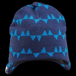 ISBJÖRN Of Sweden Eaglet Knitted Flap Cap Blue Blå Hot