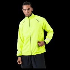 Endurance Earlington Running Jacket Yellow Gul Discount