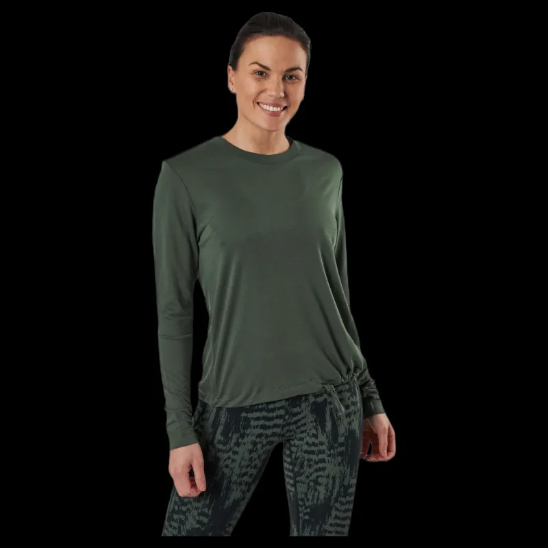 Online Casall Ease Crew Neck Green Grön