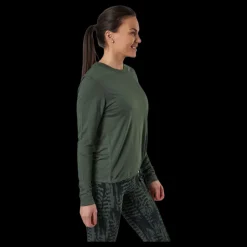 Online Casall Ease Crew Neck Green Grön