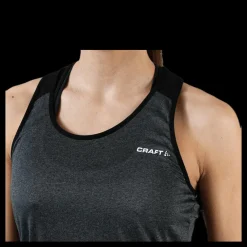 Craft Eaze Singlet Black/Grey Svart och Grå