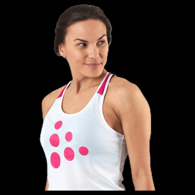 Craft Eaze Singlet Pink/White Rosa och Vit