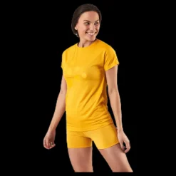 Craft Eaze SS Logo Mesh Tee Orange/Yellow Orange och Gul