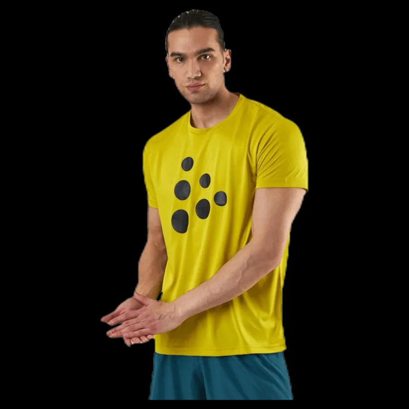 Hot Craft Eaze SS Mesh Tee Black/Green Svart och Grön