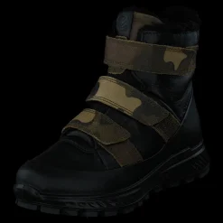 ECCO Exostrike Kids Black/tarmac Camo Svart Hot