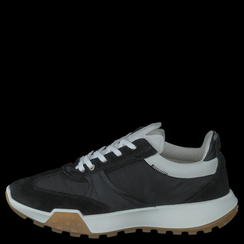 ECCO Retro Sneaker W Black/black/black/white Svart Sale