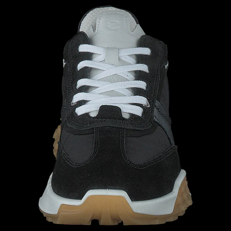 ECCO Retro Sneaker W Black/black/black/white Svart Sale