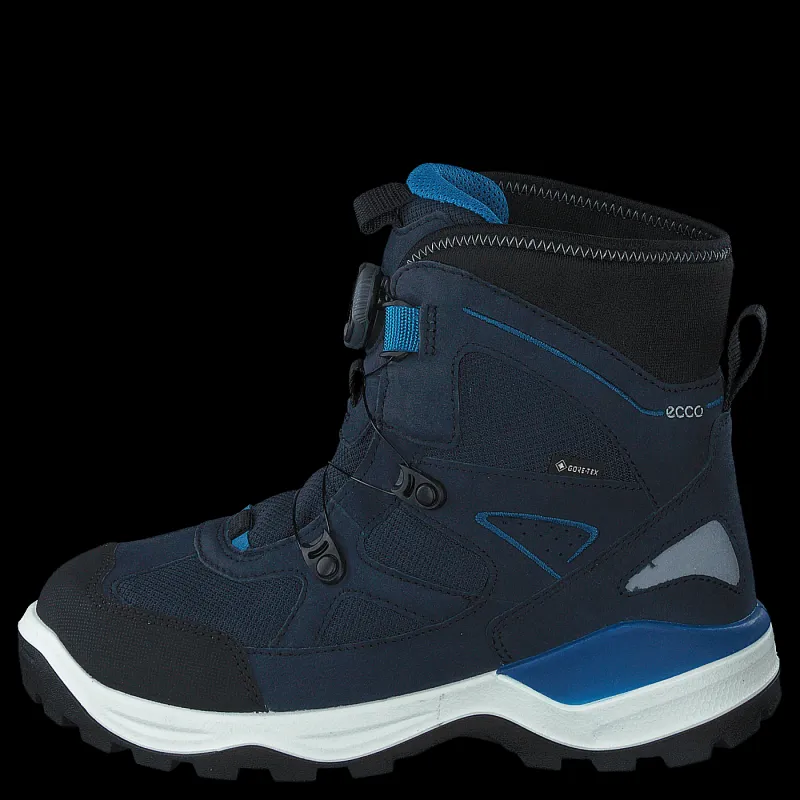 Sale ECCO Snow Mountain Black/night Sky Blå