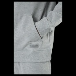 Calvin Klein Eco Cotton L/S Hood Grey Grå Hot