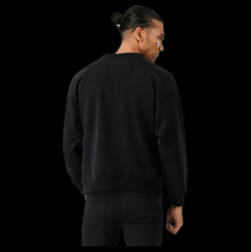 Outlet Svea Edwin Sweatshirt Black Svart