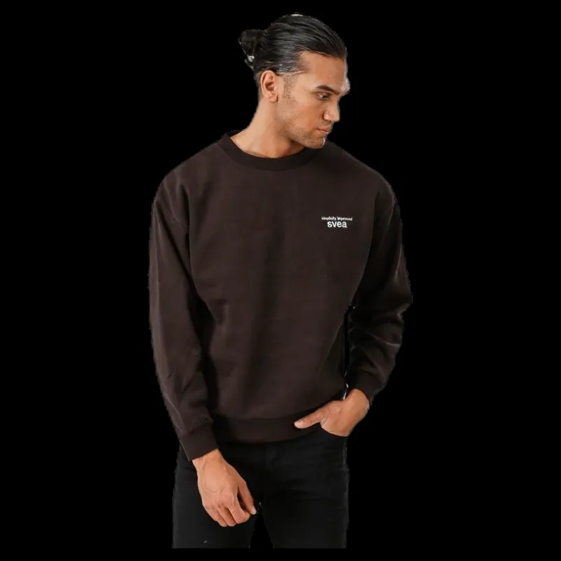 Svea Edwin Sweatshirt Brown Brun Online