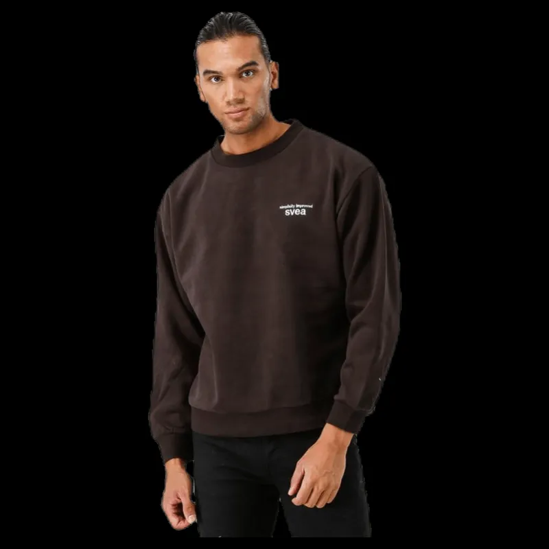 Svea Edwin Sweatshirt Brown Brun Online