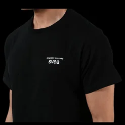 Svea Edwin T-shirt Black Svart Online