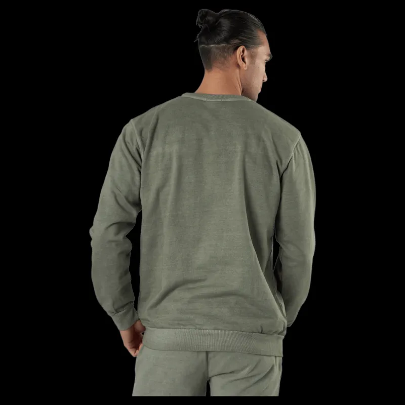 Discount Ellesse El Calendula Sweatshirt Khaki Grön