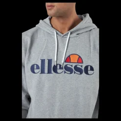 Clearance Ellesse El Ferrer Oh Hoody Grey Marl Grå