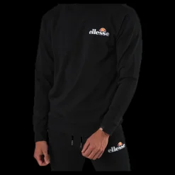 Clearance Ellesse El Fierro Sweatshirt Black Svart