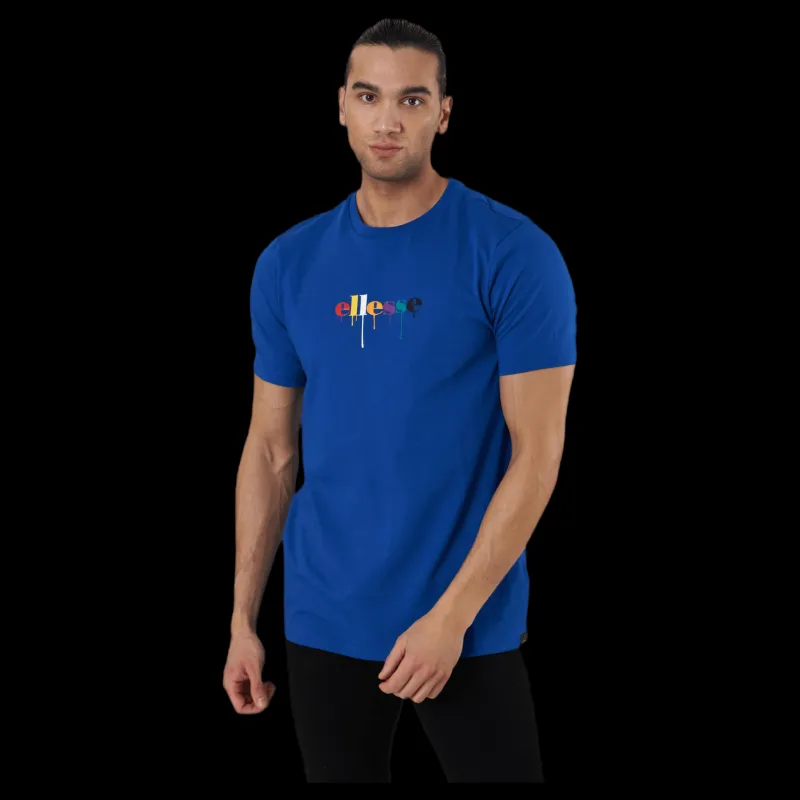 Discount Ellesse El Giorvoa Tee Blue Blå