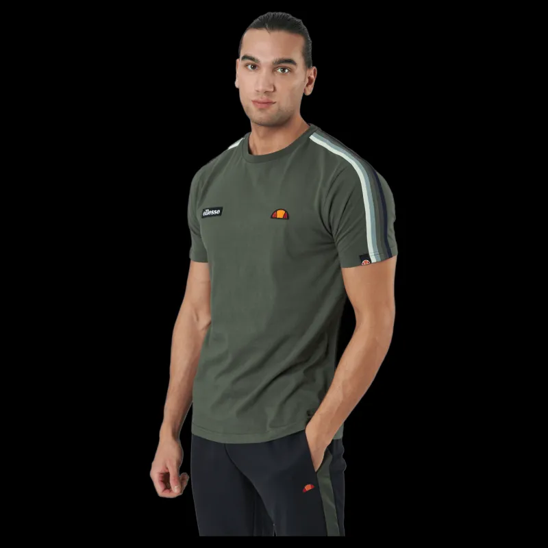 Discount Ellesse El La Versa Tee Dark Green Grön