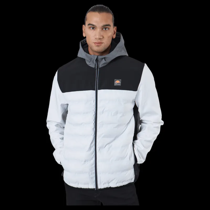 New Ellesse El Lorato Jacket White Flerfärgad