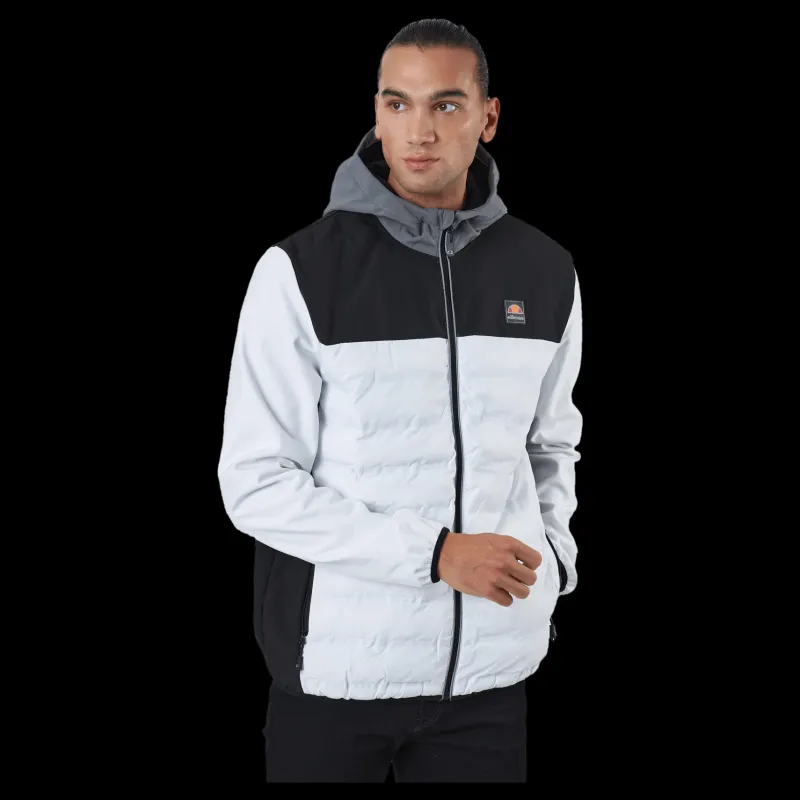 New Ellesse El Lorato Jacket White Flerfärgad