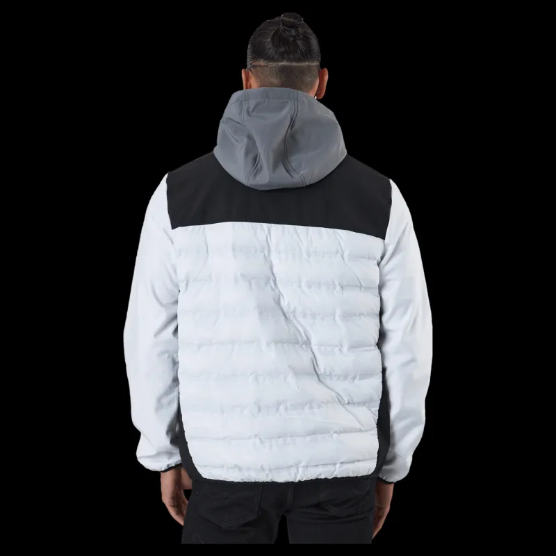 New Ellesse El Lorato Jacket White Flerfärgad