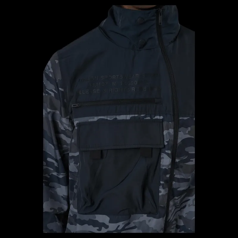 Ellesse El Orobie Camo Windrunner Green Grön Outlet