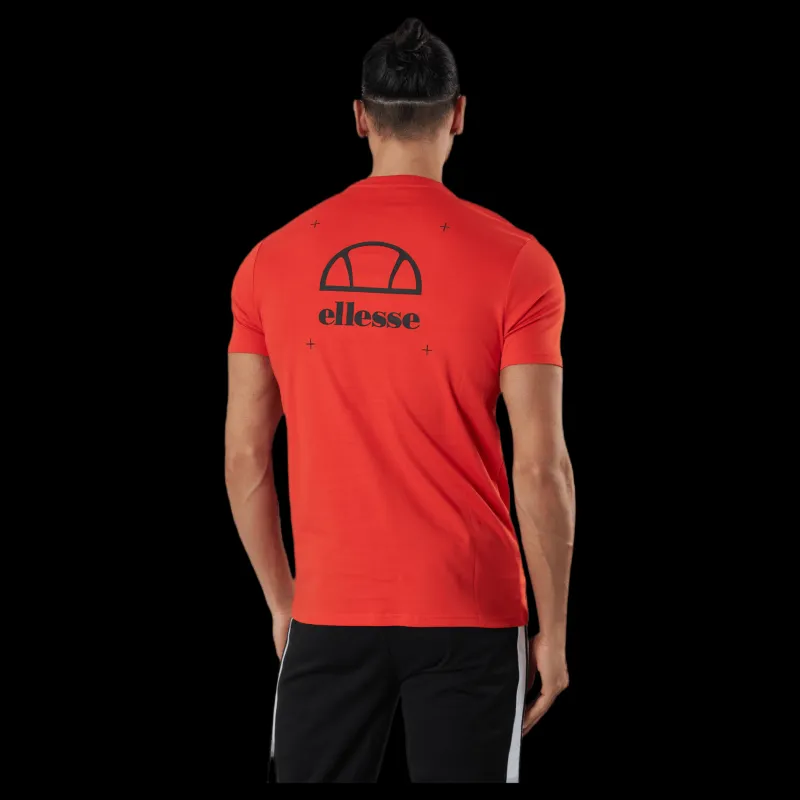 Ellesse El Piedmont Tee Red Röd Outlet