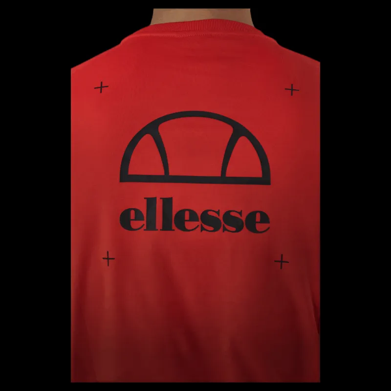 Ellesse El Piedmont Tee Red Röd Outlet