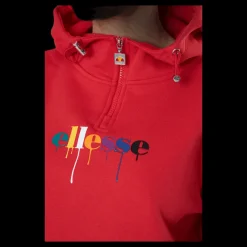 Hot Ellesse El Toma Oh Hoody Red Röd