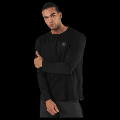 Ellesse El Tonti Ls T-Shirt Black Svart