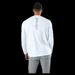 Ellesse El Tonti Ls T-Shirt White Vit