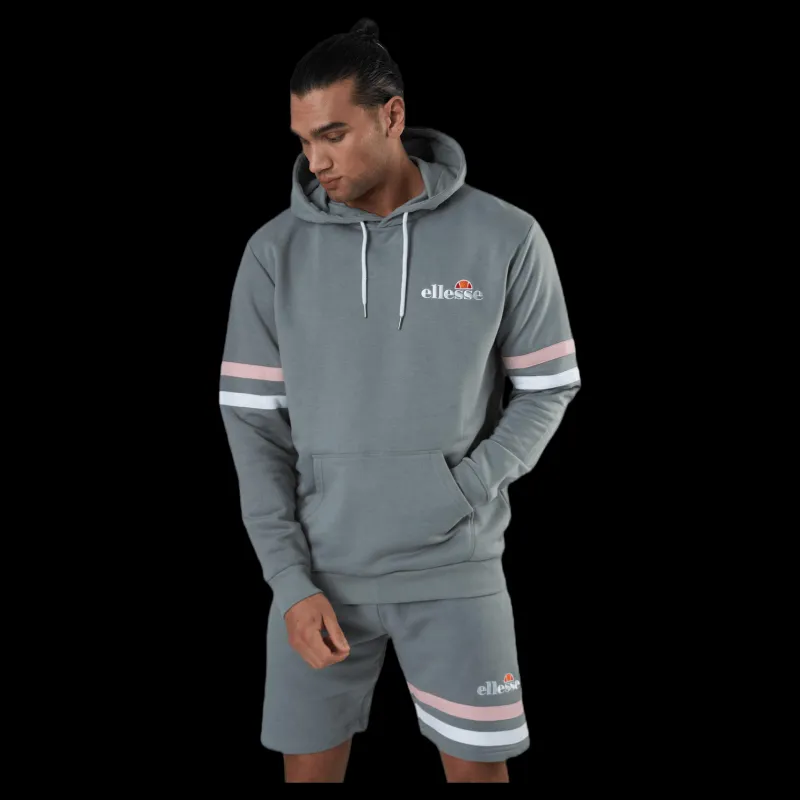 Discount Ellesse El Toto Oh Hoody Grey Grå