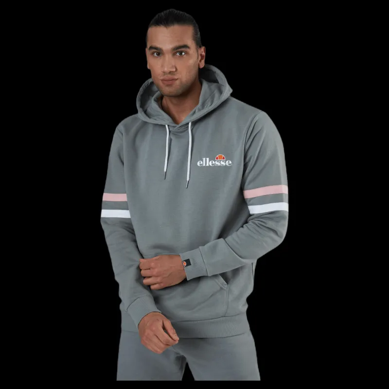 Discount Ellesse El Toto Oh Hoody Grey Grå