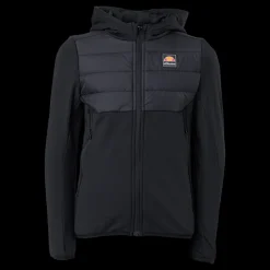Ellesse El Vuole Jnr Fz Jacket Black Svart