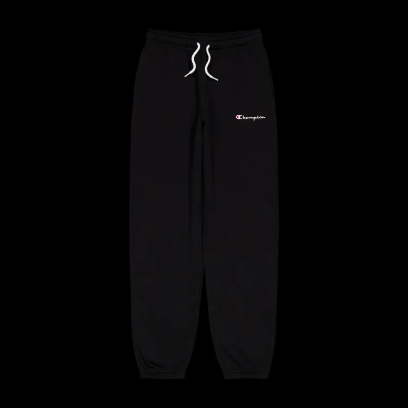 Champion Elastic Cuff Pants Black Beauty Svart