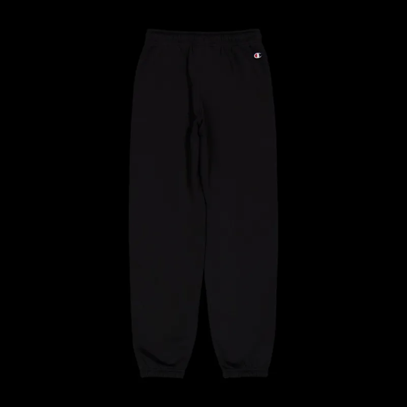 Champion Elastic Cuff Pants Black Beauty Svart
