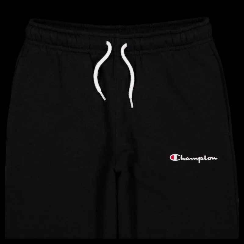 Champion Elastic Cuff Pants Black Beauty Svart