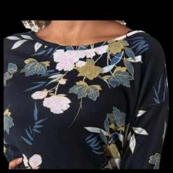 Only Elcos 4/5 Aop Top Black Svart Best