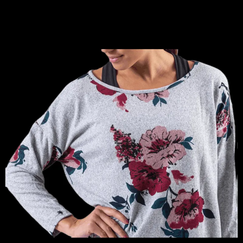 Only Elcos 4/5 Aop Top Jrs Grey Grå Hot