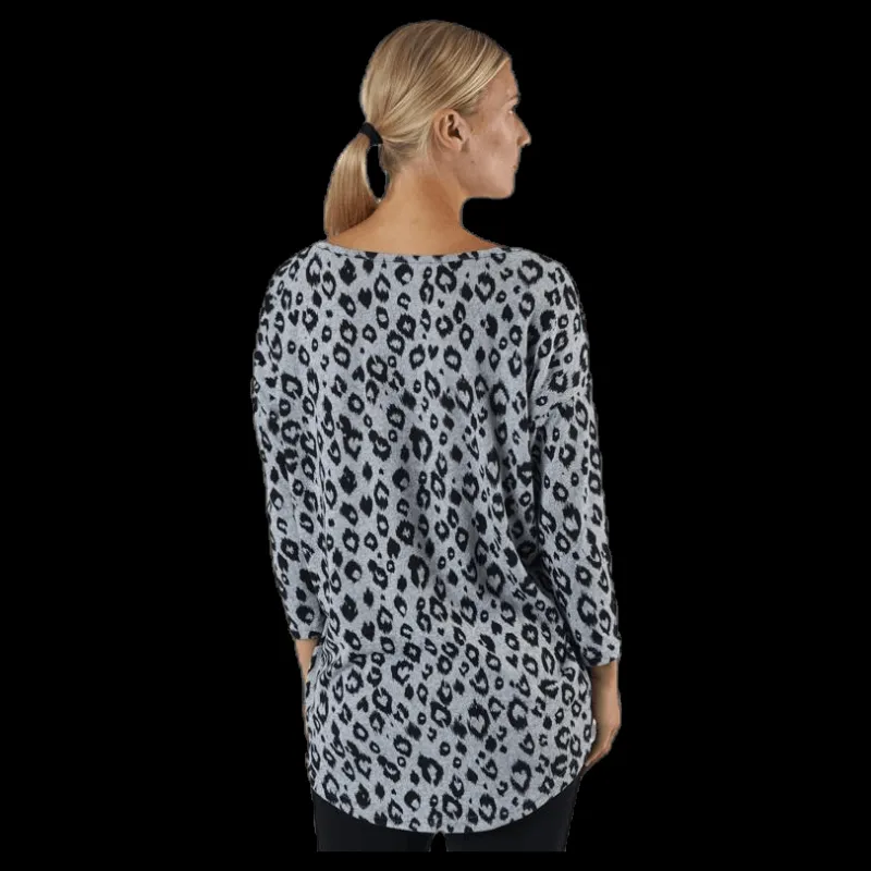Discount Only Elcos 4/5 Aop Top Jrs Grey Grå