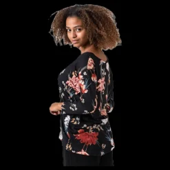Only Elcos 4/5 Aop Top Patterned/Black Mönstrad och Svart Discount