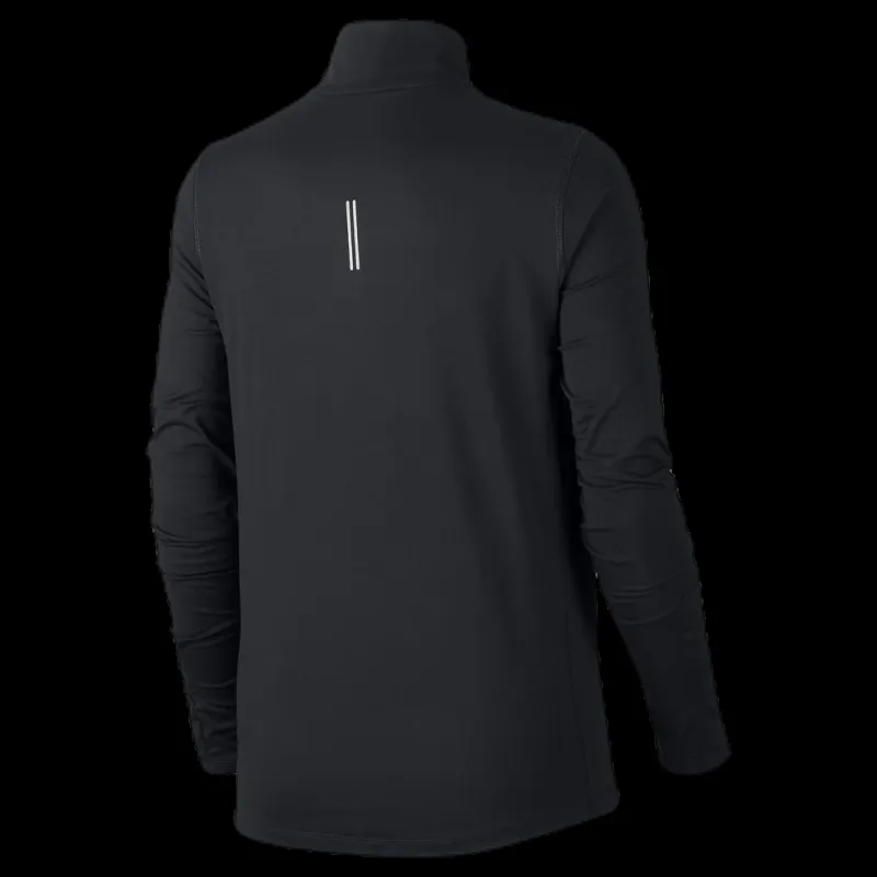 Outlet Nike Element Women's 1/2-Zip Running Top BLACK/REFLECTIVE SILV Svart