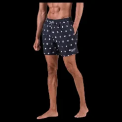 Speedo Elemental Fusion Printed White/Black Vit och Svart New
