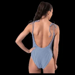 New Waikani Beachwear Elena Swimsuit Blue/Patterned Blå och Mönstrad