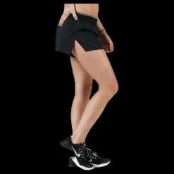 Outlet Nike Elevated Track Short 3IN1 Black/Grey Svart