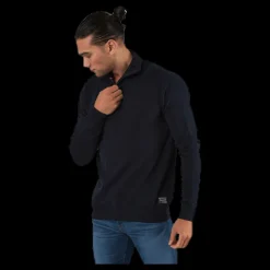 Jack & Jones Eli Knit High Neck Zip White Vit Online