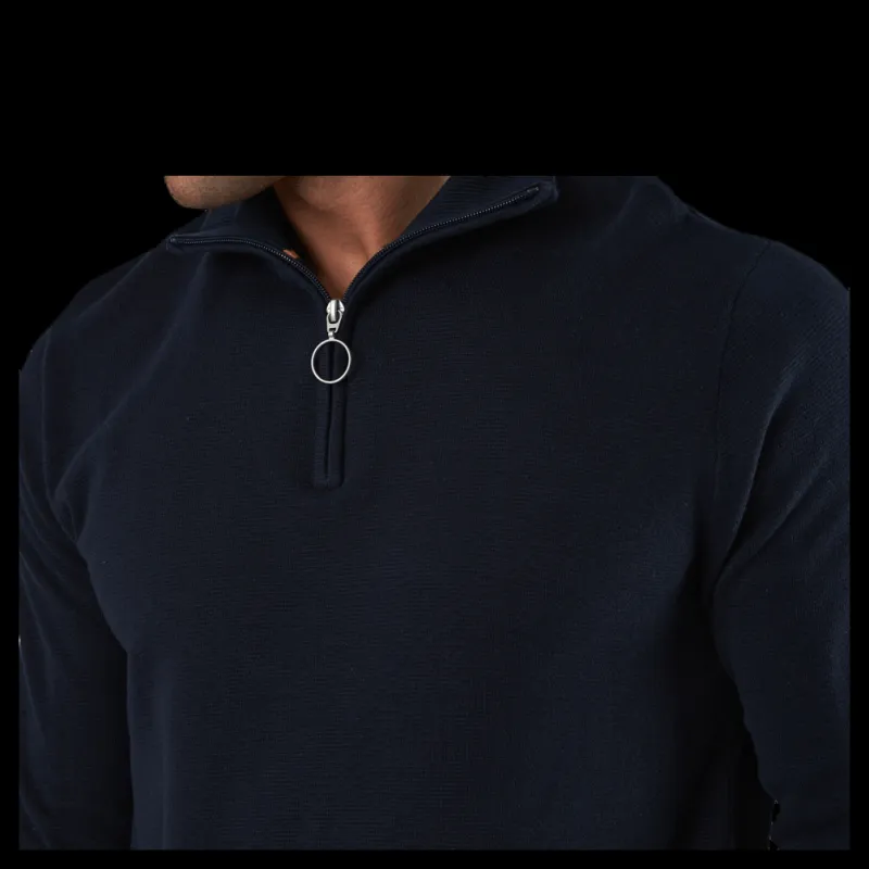 Jack & Jones Eli Knit High Neck Zip White Vit Online